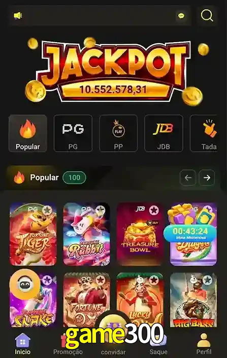 Promoções Especiais no game300 App
